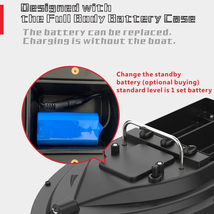 D16C Outdoor Remote Control Double Motors Bait Fishing Boat, US Plug, D16C (EU Plug), D16C (US Plug)