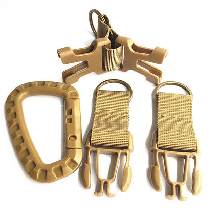 Outdoor Multifunction Combination Backpack Tricyclic Buckle, Tricyclic Buckle(Khaki), Tricyclic Buckle(Black), Tricyclic Buckle(Green)