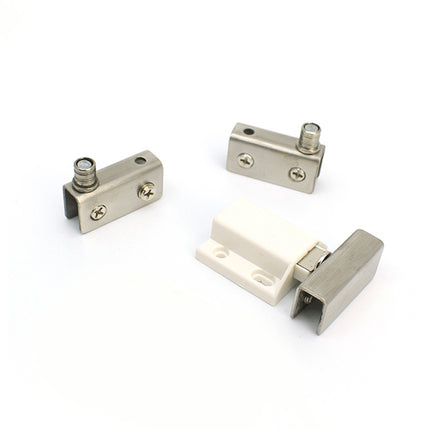 Glass Clip Single Door Touching Exhibition Cabinet Hinge