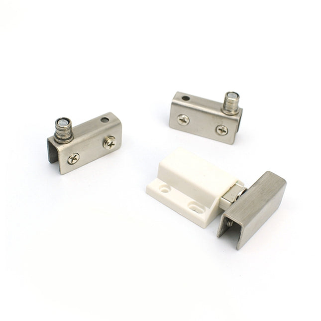 Glass Clip Single Door Touching Exhibition Cabinet Hinge