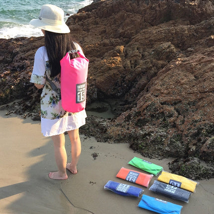 Outdoor Waterproof Dry Dual Shoulder Strap Bag Dry Sack, Capacity: 20L