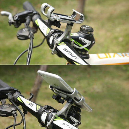 Universal Non-rotatable Aluminum Alloy Fixing Frame Motorcycle Bicycle Mobile Phone Holder