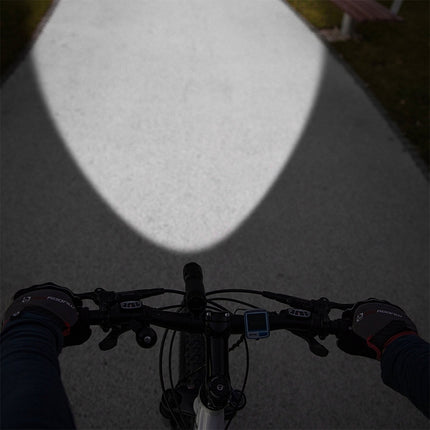 5W Mountain Bike Headlight Zoom Glare Waterproof Flashlight Set Car Headlight + Taillight (Set One), Set One