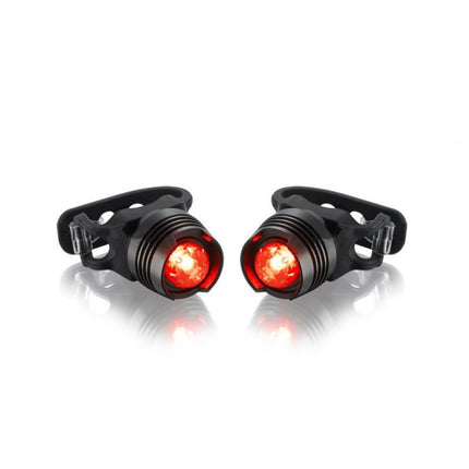 5W Mountain Bike Headlight Charging Zoom Glare Waterproof Flashlight Set Car Headlight x 2 + Taillight x 2 (Set Three), Set Three