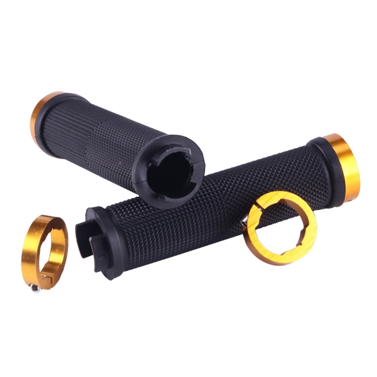 OQSPORT 2 PCS Bike Hand Grips Bilateral Lock Straight Barrel MTB Bicycle Anti-slip Handlebar Grips, OQSPORT, 801