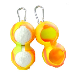 2 PCS Golf Silicone Double-ball Protective Sleeve, 2PCS Sleeve Bright Yellow, 2PCS Sleeve Pink, 2PCS Sleeve Dark Blue, 2PCS Sleeve Green, 2PCS Sleeve Red, 2PCS Sleeve Rose Red, 2PCS Sleeve Yellow, 2PCS Sleeve Black