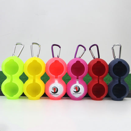 2 PCS Golf Silicone Double-ball Protective Sleeve, 2PCS Sleeve Red, 2PCS Sleeve Rose Red, 2PCS Sleeve Yellow, 2PCS Sleeve Black, 2PCS Sleeve Bright Yellow, 2PCS Sleeve Pink, 2PCS Sleeve Dark Blue, 2PCS Sleeve Green