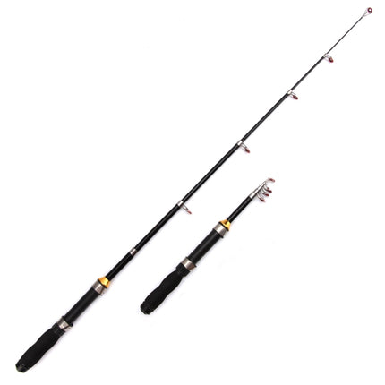 37cm Portable Telescopic Sea Fishing Rod Mini Fishing Pole, Extended Length : 2.3m