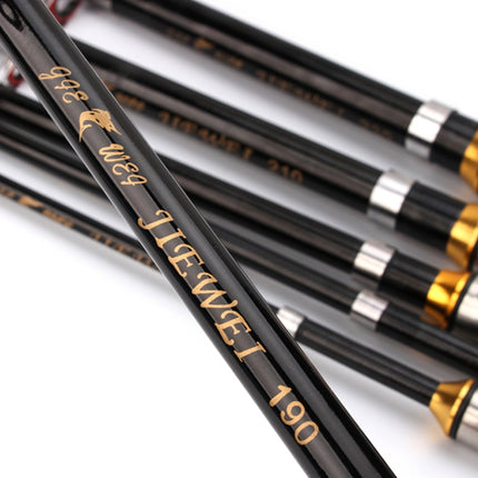 37cm Portable Telescopic Sea Fishing Rod Mini Fishing Pole, Extended Length : 2.3m