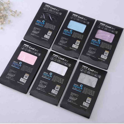 5 Boxes New Style Ice Silk Sleeves Fresh and Cool UV Protection Oversleeve, Open Fingers Style