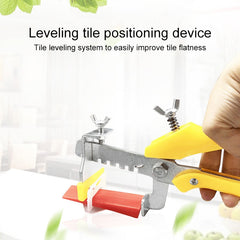 100 PCS 2.0mm Lengthen Tile Leveling System Clips Kit Wall Floor Tile Spacer Tiling Tool  for Paving Locator Tool OG6480, 2.0mm Lengthen