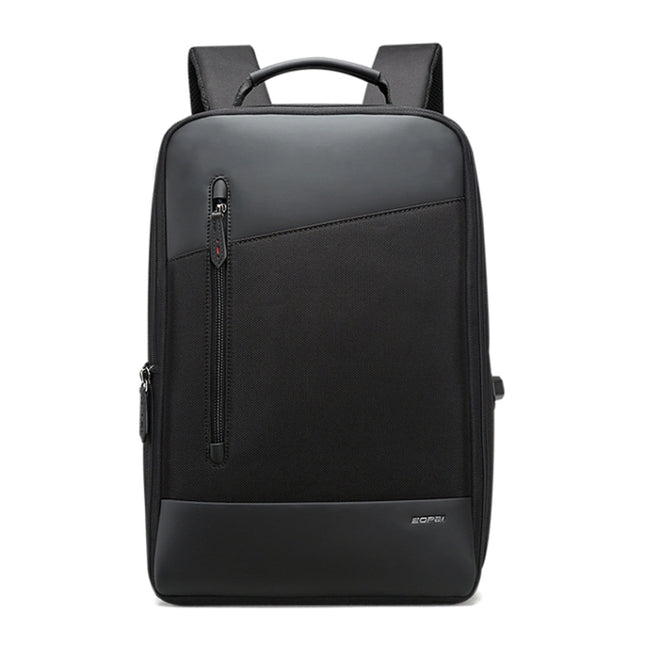 Bopai 851-009911 Business Anti-theft Waterproof Large Capacity Double Shoulder Bag,with USB Charging Port, Size: 30.5x13x45cm