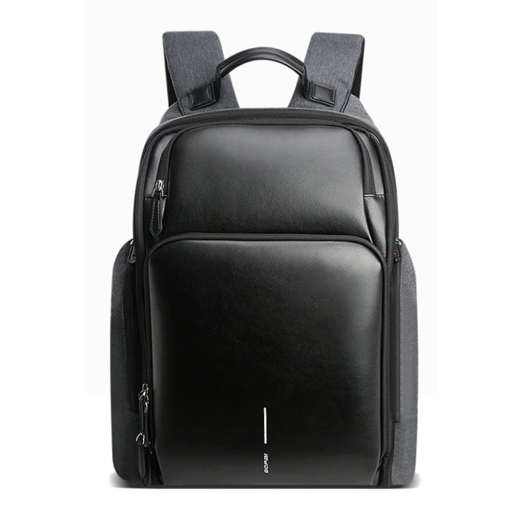 Bopai 851-010128 Business Anti-theft Waterproof Large Capacity Double Shoulder Bag,with USB Charging Port, Size: 34x19x43cm, 851-010128
