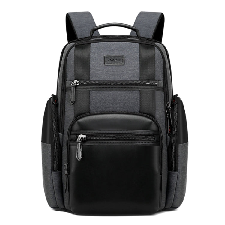 Bopai 851-014318 Fashion Outdoor Breathable Waterproof Anti-theft Three-layer Large Capacity Double Shoulder Bag,with USB Charging Port, Size: 31x17x44cm, 851-014318