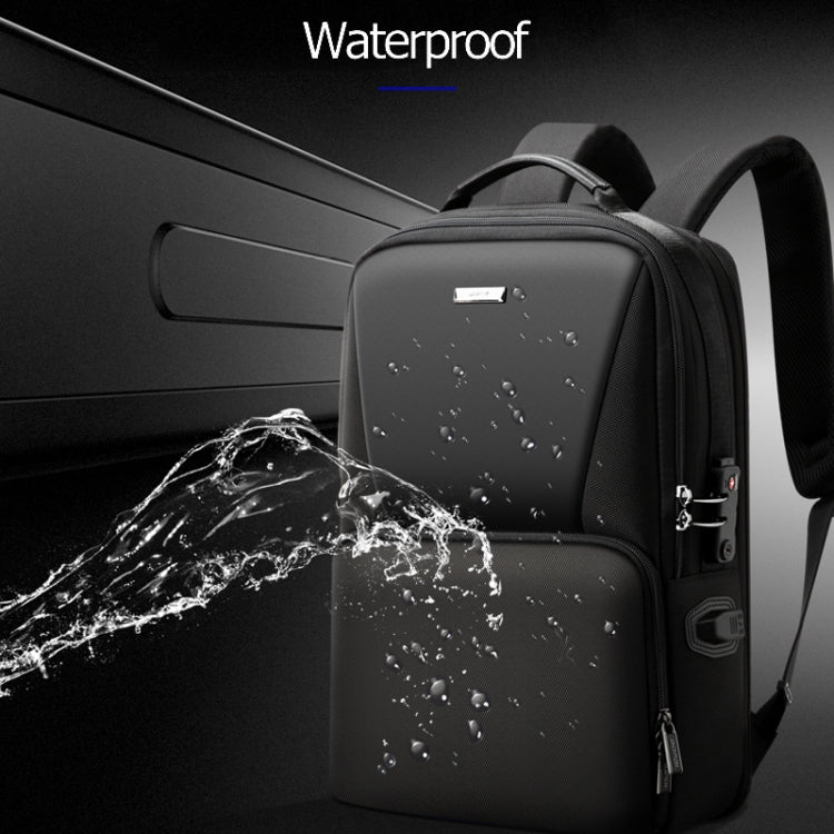Bopai 61-02511 Business Travel Breathable Waterproof Anti-theft Man Backpack, Size: 30x15x44cm, 61-02511