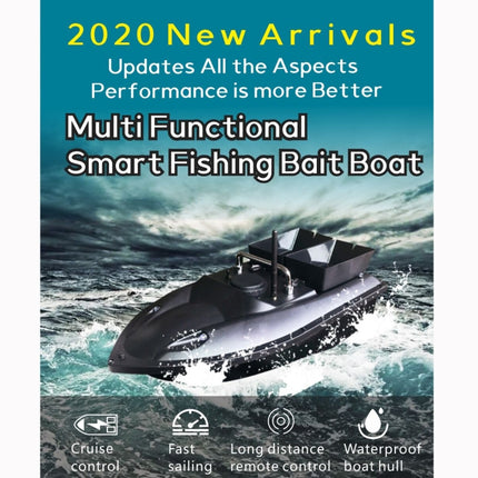 D13C Multi-function Double Warehouse Remote Control Nesting Ship Fishing Bait Boat, D13C