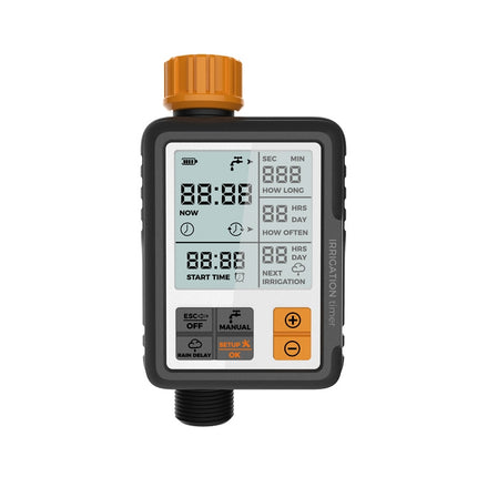 Universal LCD Screen Sprinkler Controller Outdoor Garden Solenoid Valve Timer Automatic Watering Device Irrigation Tool, Automatic Watering Device
