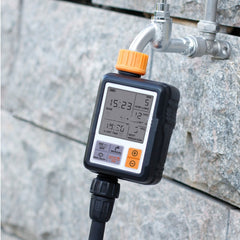 Universal LCD Screen Sprinkler Controller Outdoor Garden Solenoid Valve Timer Automatic Watering Device Irrigation Tool, Automatic Watering Device