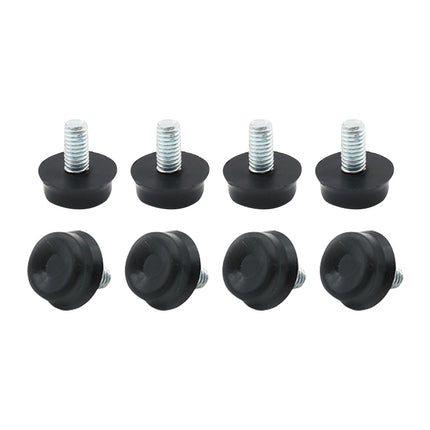 100 PCS Adjustable Foot Pad Furniture Screw Support Stub, M6x12