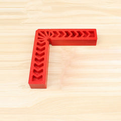 6 Inch Plastic 90 Degree Woodworking Auxiliary Positioner Square Ruler Fixing Tool, 6 Inch