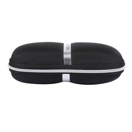 HDCRAFTER E-001 Sunglasses Zipper Style Solid Glasses Protection Case + Microfiber Cloth, Size: 16*7*4cm, HDCRAFTER E-001 Glasses Case