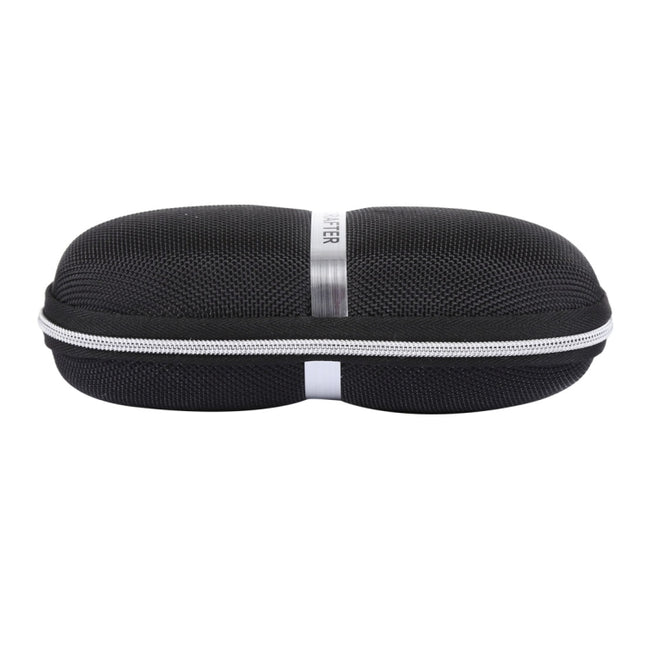 HDCRAFTER E-001 Sunglasses Zipper Style Solid Glasses Protection Case + Microfiber Cloth, Size: 16*7*4cm, HDCRAFTER E-001 Glasses Case