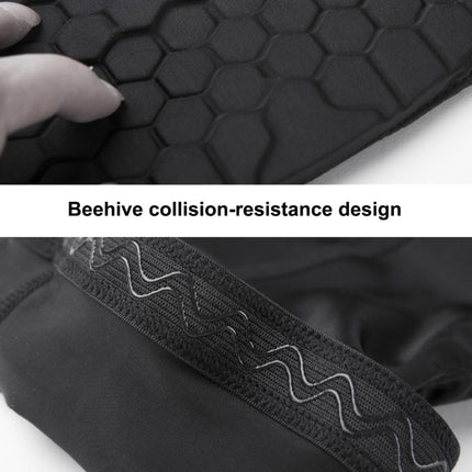 1 PC Beehive Shaped Sports Collision-resistant Lycra Elastic Knee Support Guard, Long Version, Size: XL