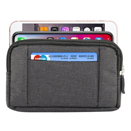 Sports Denim Universal Phone Bag Waist Bag for 5.2 inch or below Smartphones, Size: S