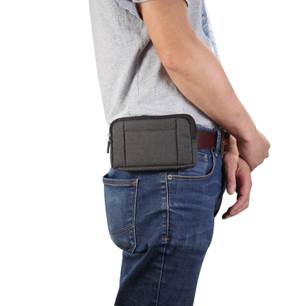 Sports Denim Universal Phone Bag Waist Bag for 5.2 inch or below Smartphones, Size: S
