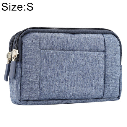 Sports Denim Universal Phone Bag Waist Bag for 5.2 inch or below Smartphones, Size: S