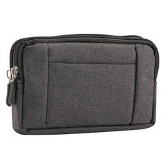 Sports Denim Universal Phone Bag Waist Bag for 5.5~6.3 inch Smartphones, Size: L
