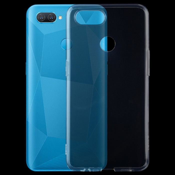 For OPPO A12 0.75mm Ultra-Thin Transparent TPU Protective Case, For OPPO A12