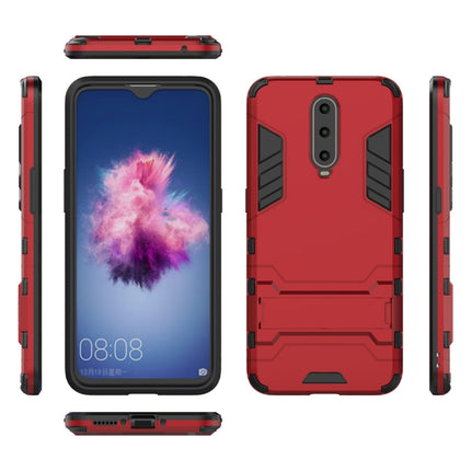 Shockproof PC + TPU  Case for OPPO R17 Pro, with Holder, For OPPO R17 Pro, wit, For OPPO R17 Pro