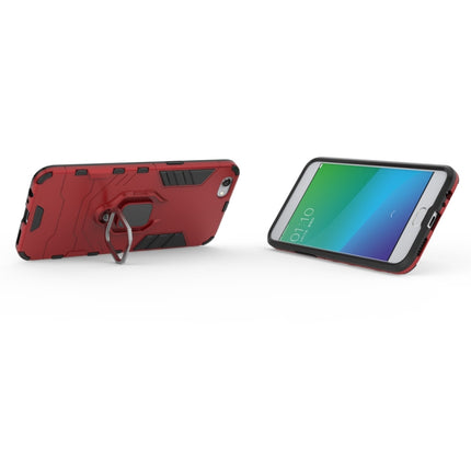 PC + TPU Shockproof Protective Case for OPPO R9s, with Magnetic Ring Holder, For OPPO R9s