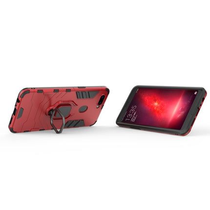PC + TPU Shockproof Protective Case for OPPO R11s, with Magnetic Ring Holder, For OPPO R11s