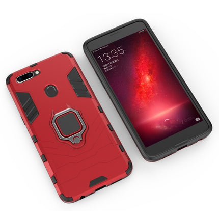 PC + TPU Shockproof Protective Case for OPPO R11s Plus, with Magnetic Ring Holder, For OPPO R11s Plus