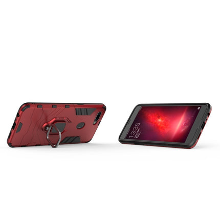 PC + TPU Shockproof Protective Case for OPPO R11s Plus, with Magnetic Ring Holder, For OPPO R11s Plus