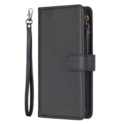 9 Card Slots Zipper Wallet Leather Flip Phone Case For OPPO A16 / A16s / A54s / A55 5G / A54 4G, For OPPO A16 / A16s / A54s / A55 5G / A54 4G