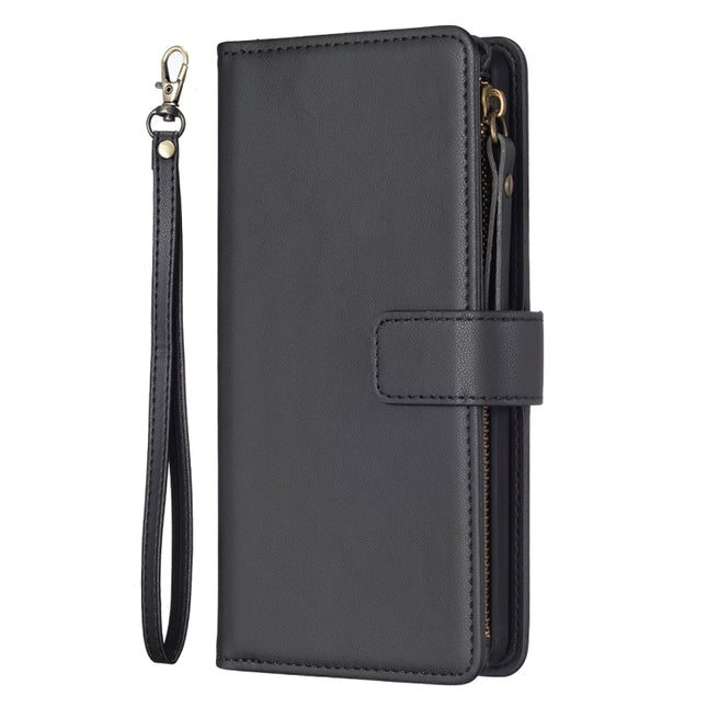 9 Card Slots Zipper Wallet Leather Flip Phone Case For OPPO A16 / A16s / A54s / A55 5G / A54 4G, For OPPO A16 / A16s / A54s / A55 5G / A54 4G