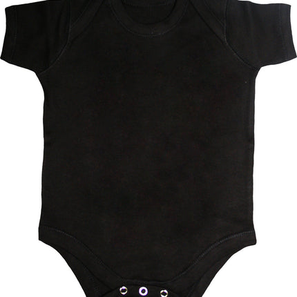 URBAN FASHION - Baby Sleepsuit Black