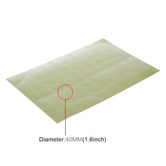 10000 PCS Transparent Round Shape Self-adhesive Sealing Sticker, Diameter: 40mm