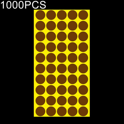 1000 PCS Round Shape Self-adhesive Colorful Mark Sticker Mark Label