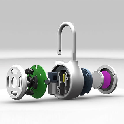 Intelligent Bluetooth Key Password Padlock Remote Unlocking for iOS / Android, DM-1