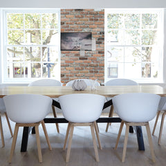 ProperAV TV Wall Bracket (19" - 28" / 30kg Capacity / VESA Max. 100x100) - White