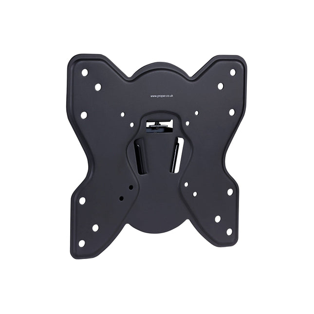 ProperAV Flat TV Wall Bracket (23" - 43" / 25kg Capacity / VESA Max. 200x200) - Black