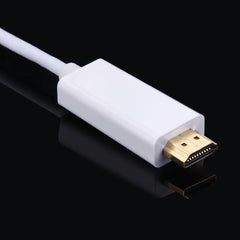 Cable adaptador Mini DisplayPort macho a HDMI macho de 1,8 m, 1,8 m