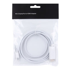 Cable adaptador Mini DisplayPort macho a HDMI macho de 1,8 m, 1,8 m