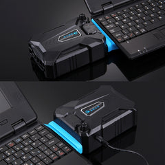 Ice Troll III Gaming Laptop Notebook Cooling Pad Mute Air Extracting Cooling Fan Turbo Heat Radiator with Appropriative USB Cable