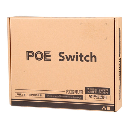 8 Ports 10/100Mbps POE Switch IEEE802.3af Power Over Ethernet Network Switch for IP Camera VoIP Phone AP Devices, 8 Ports Black