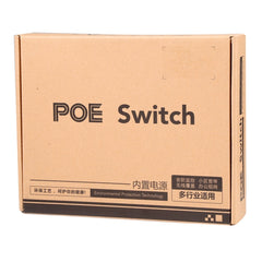 8 Ports 10/100Mbps POE Switch IEEE802.3af Power Over Ethernet Network Switch for IP Camera VoIP Phone AP Devices, 8 Ports Black